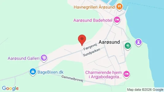 Andelsboliger til salg i Haderslev - kort over placeringen