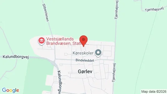 Andelsboliger til salg i Gørlev - Foto fra Google Street View