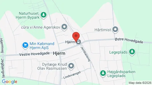 Andelsboliger til salg i Hjerm - Foto fra Google Street View