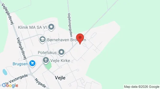 Andelsboliger til salg i Broby - kort over placeringen