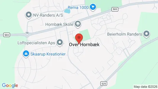 Andelsboliger til salg i Randers NV - Foto fra Google Street View