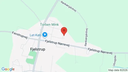 Andelsboliger til salg i Haderslev - kort over placeringen