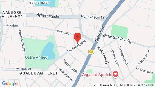 Andelsboliger til salg i Aalborg Centrum - Foto fra Google Street View