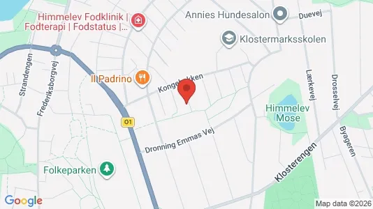 Andelsboliger til salg i Roskilde - kort over placeringen